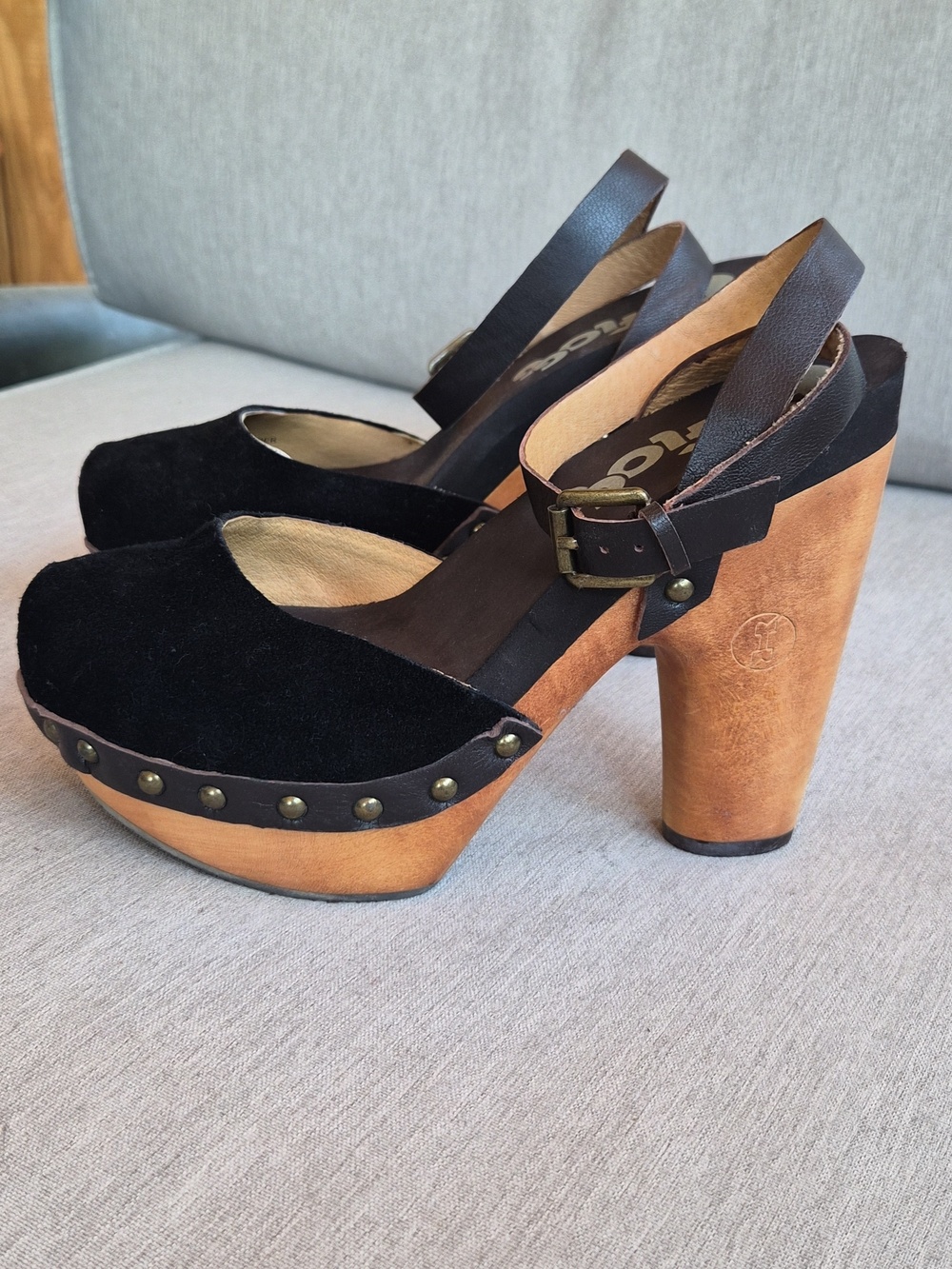 Flogg Platform Bohemian Heels